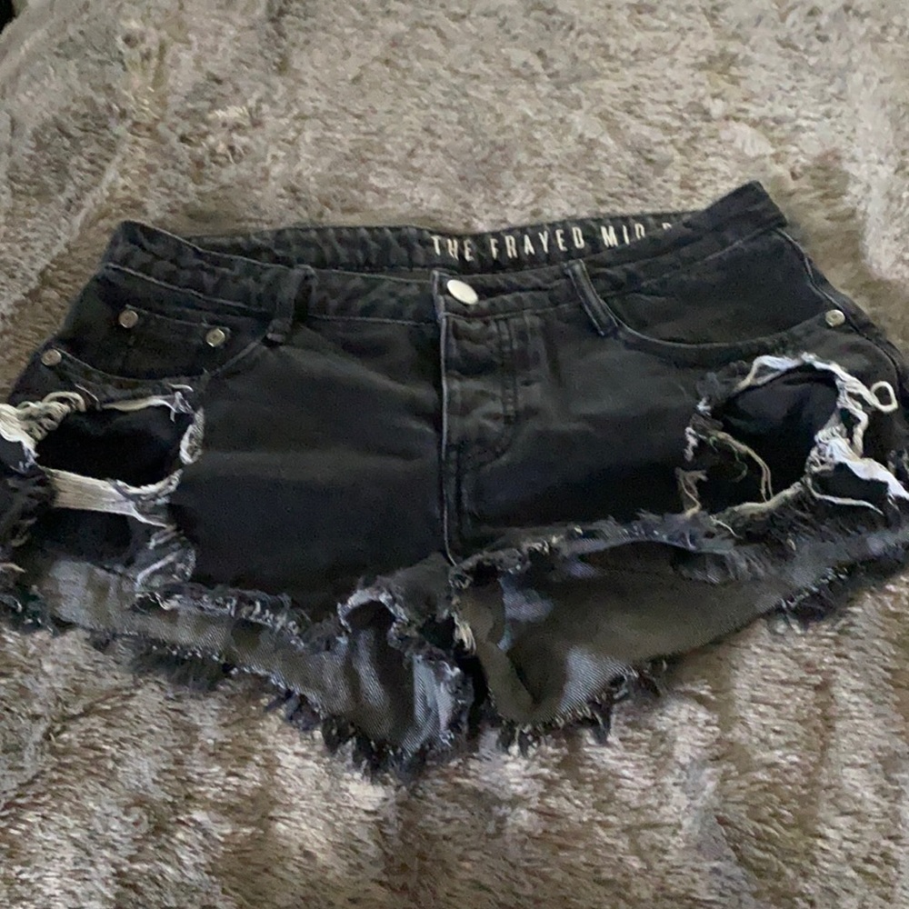 Black shorts